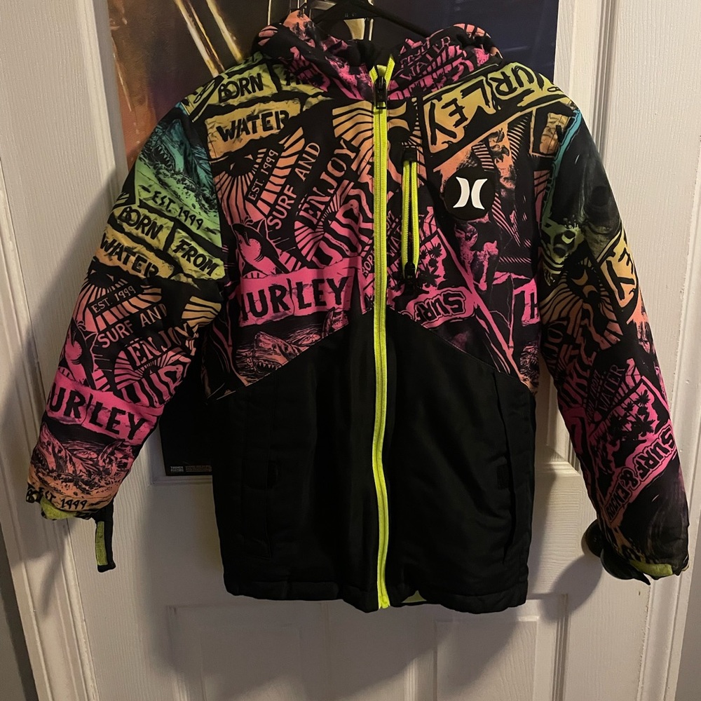 Hurley boys winter coat/jacket boys size Small